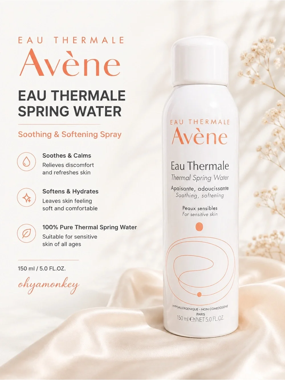 Avene Eau Thermale Thermal Spring WaterSpray